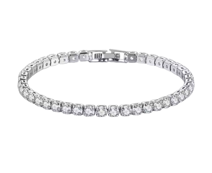 Sterling zilveren armband | Schijn helder als een diamant